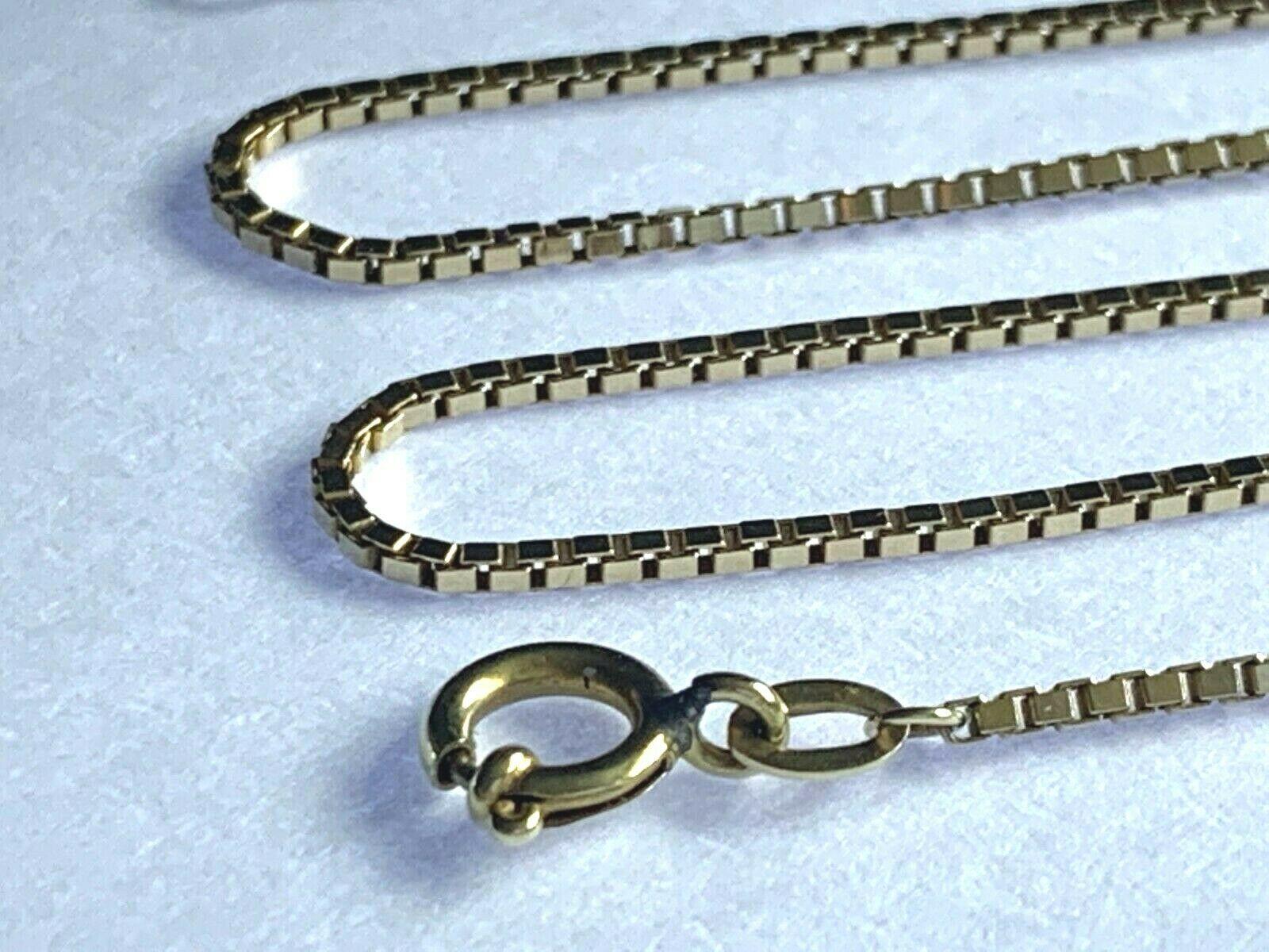 14ct 585 Gold frühe Vintage-Kette (Art déco)