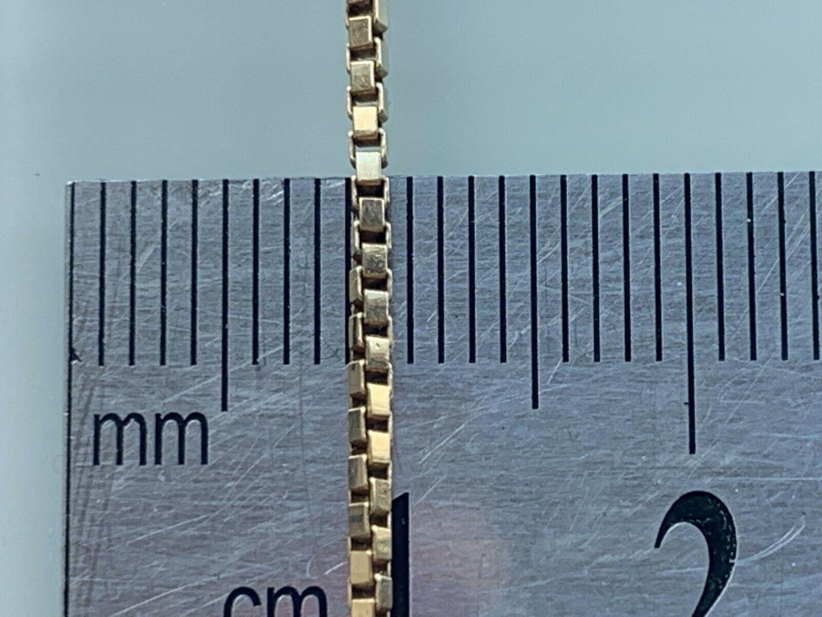 14ct 585 Gold frühe Vintage-Kette 1