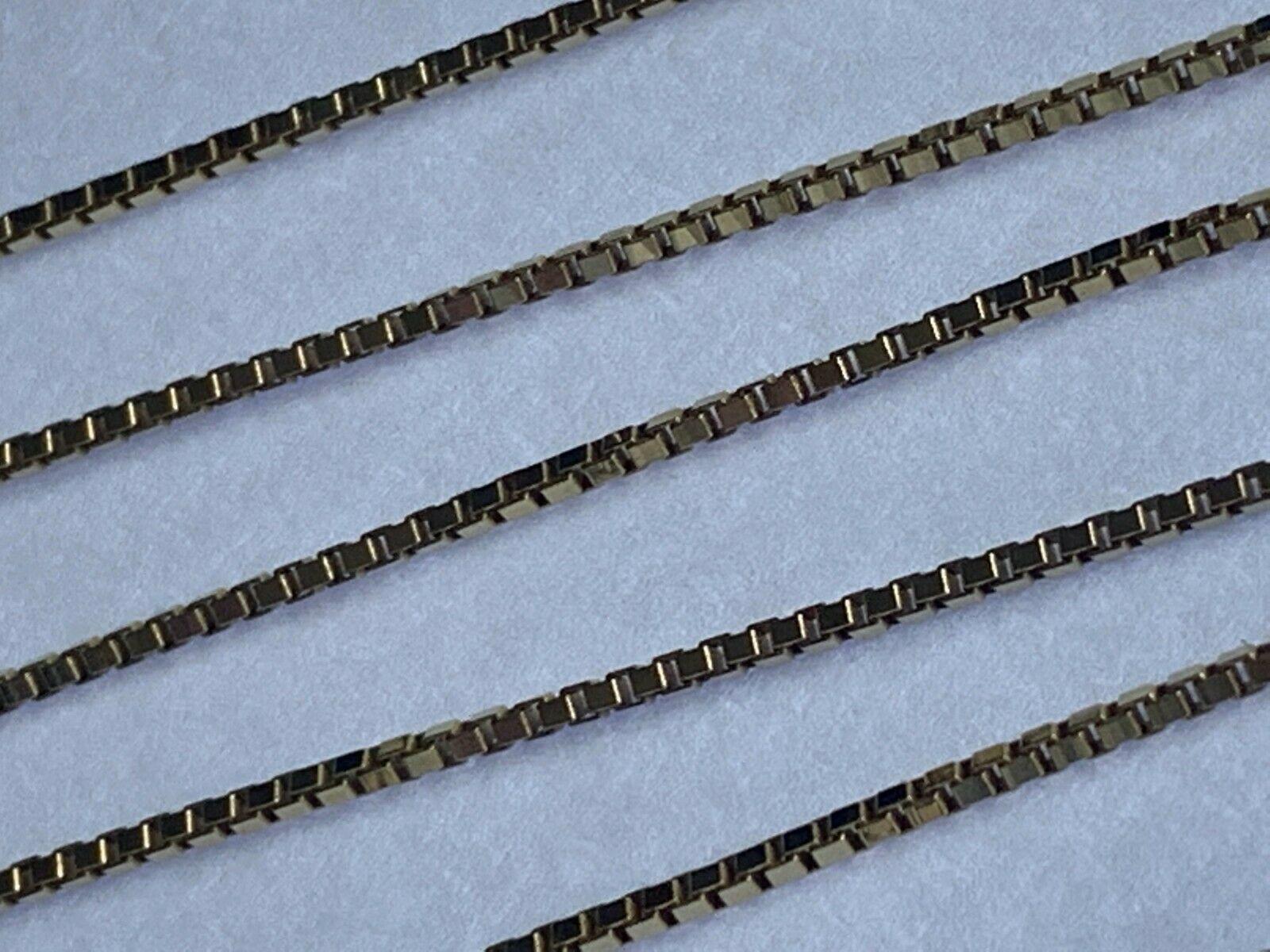 14ct 585 Gold frühe Vintage-Kette 4
