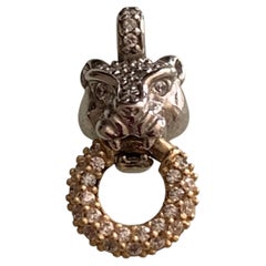 14ct 585 Gold Panther Pendant