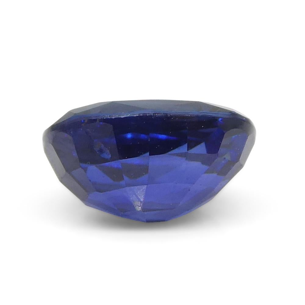 1.4ct Cushion Blue Sapphire from Nigeria For Sale 5