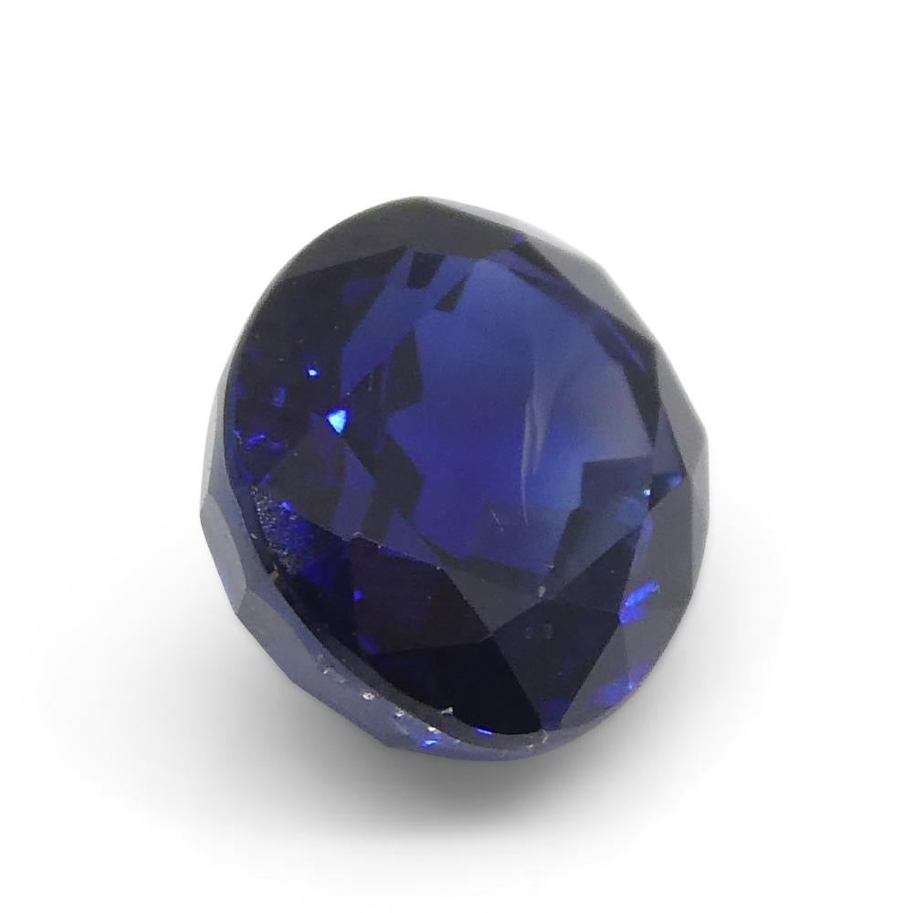 1.4ct Cushion Blue Sapphire from Nigeria For Sale 6