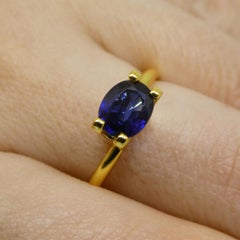 1.4ct Cushion Blue Sapphire from Nigeria