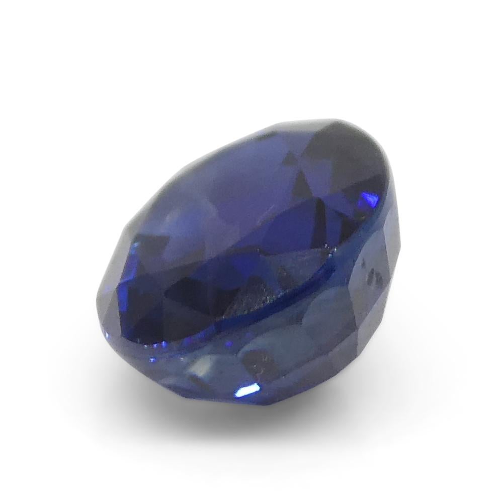 1.4ct Cushion Blue Sapphire from Nigeria For Sale 4