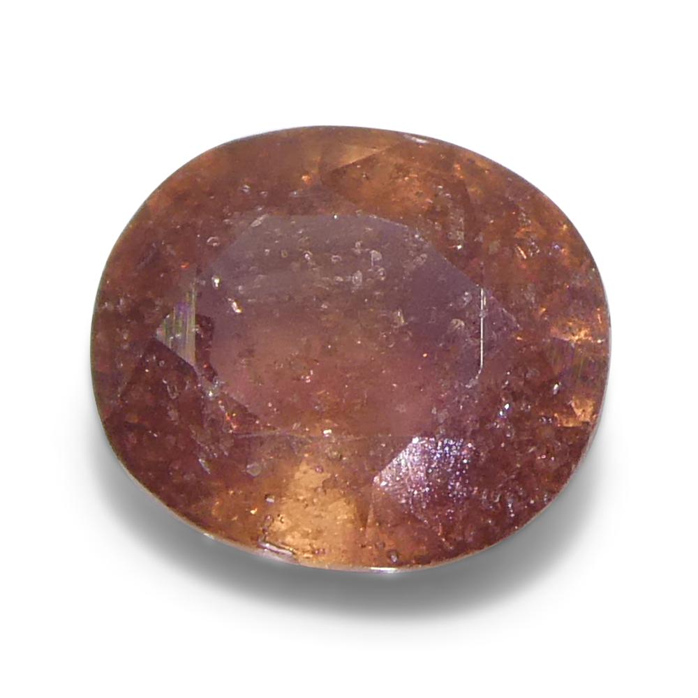 Zaffiro rosa a cuscino da 1.4 carati dalla Tanzania in vendita 1