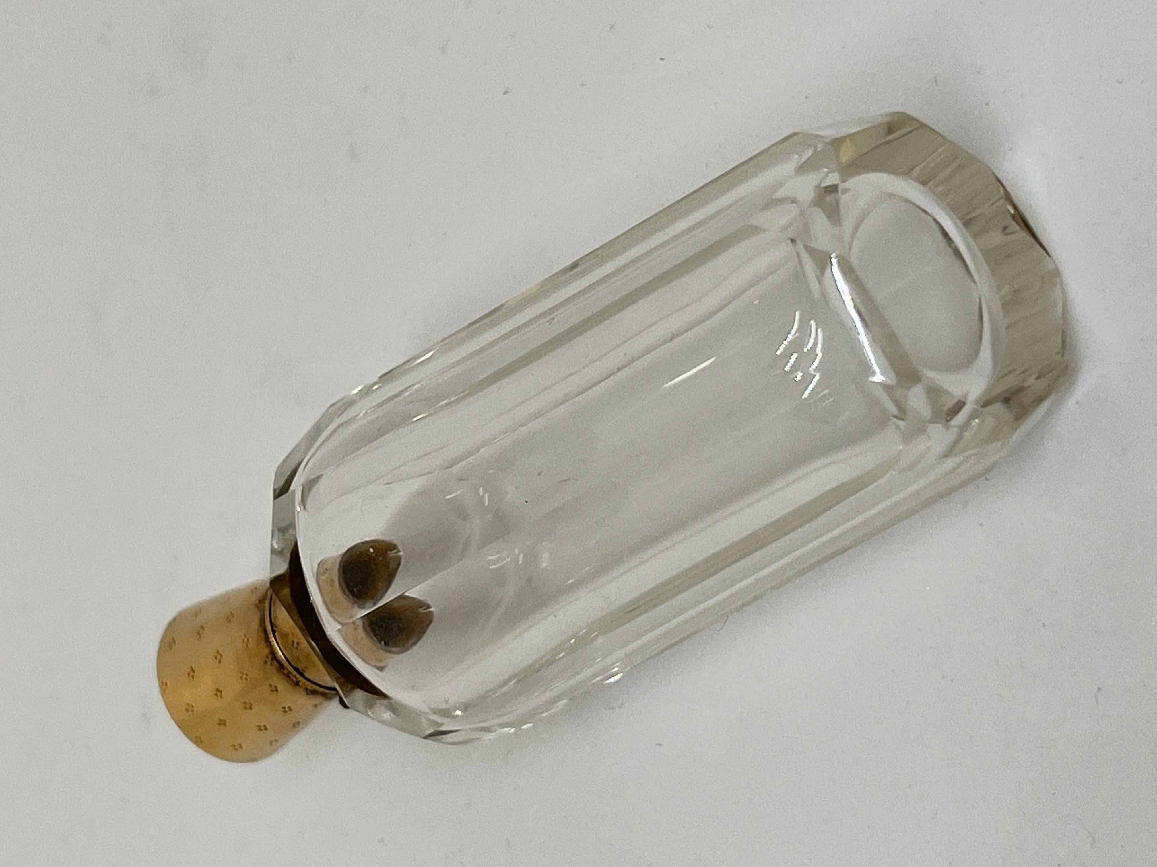 14ct Gold and Glass Scent Bottle, Dutch, Mid-Nineteenth Century 4