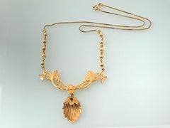 14ct Gold Antique Necklace