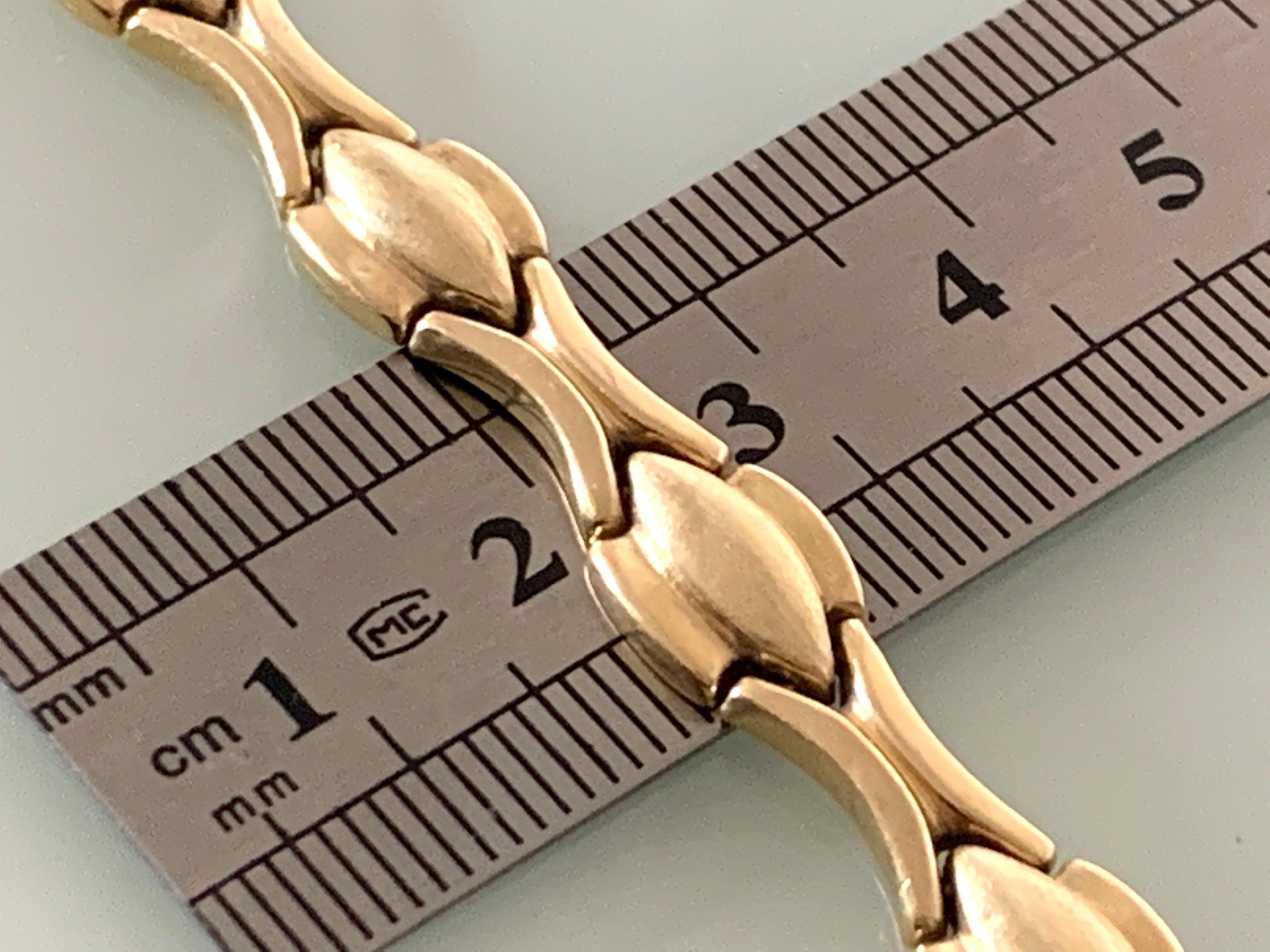 14ct Gold Bracelet by Italian Goldsmiths Favori For Sale 1