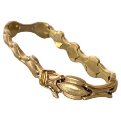 Retro 14ct Gold Bracelet by Italian Goldsmiths Favori