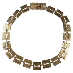 14ct Gold "Kultalevyt" Bracelet, Björn Weckström for Lapponia