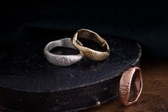 14ct Peach Gold Pirate Treasure Ring