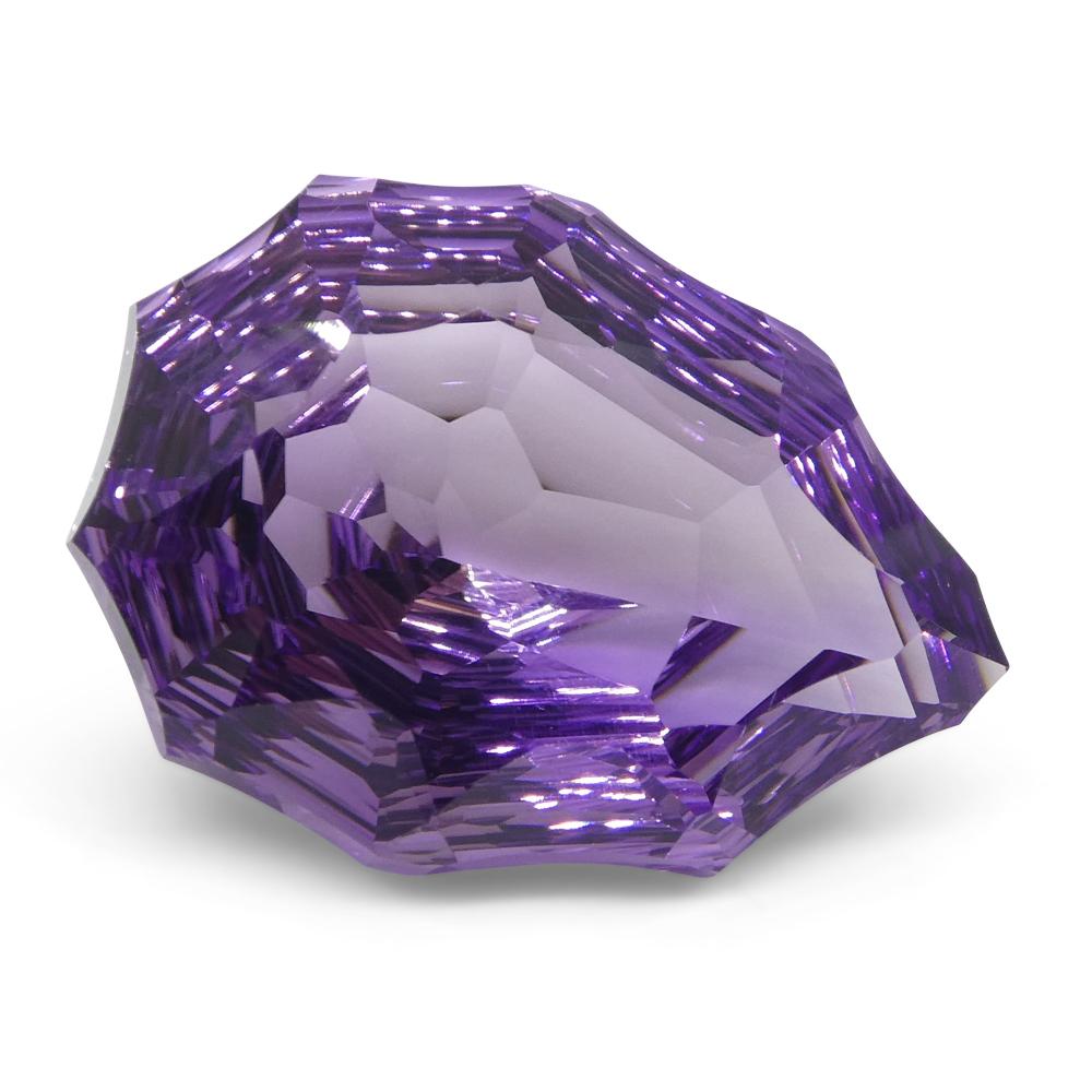 Amatista pera 'Hypatia' de 14 ct, talla fantasía/fantasía en venta 8