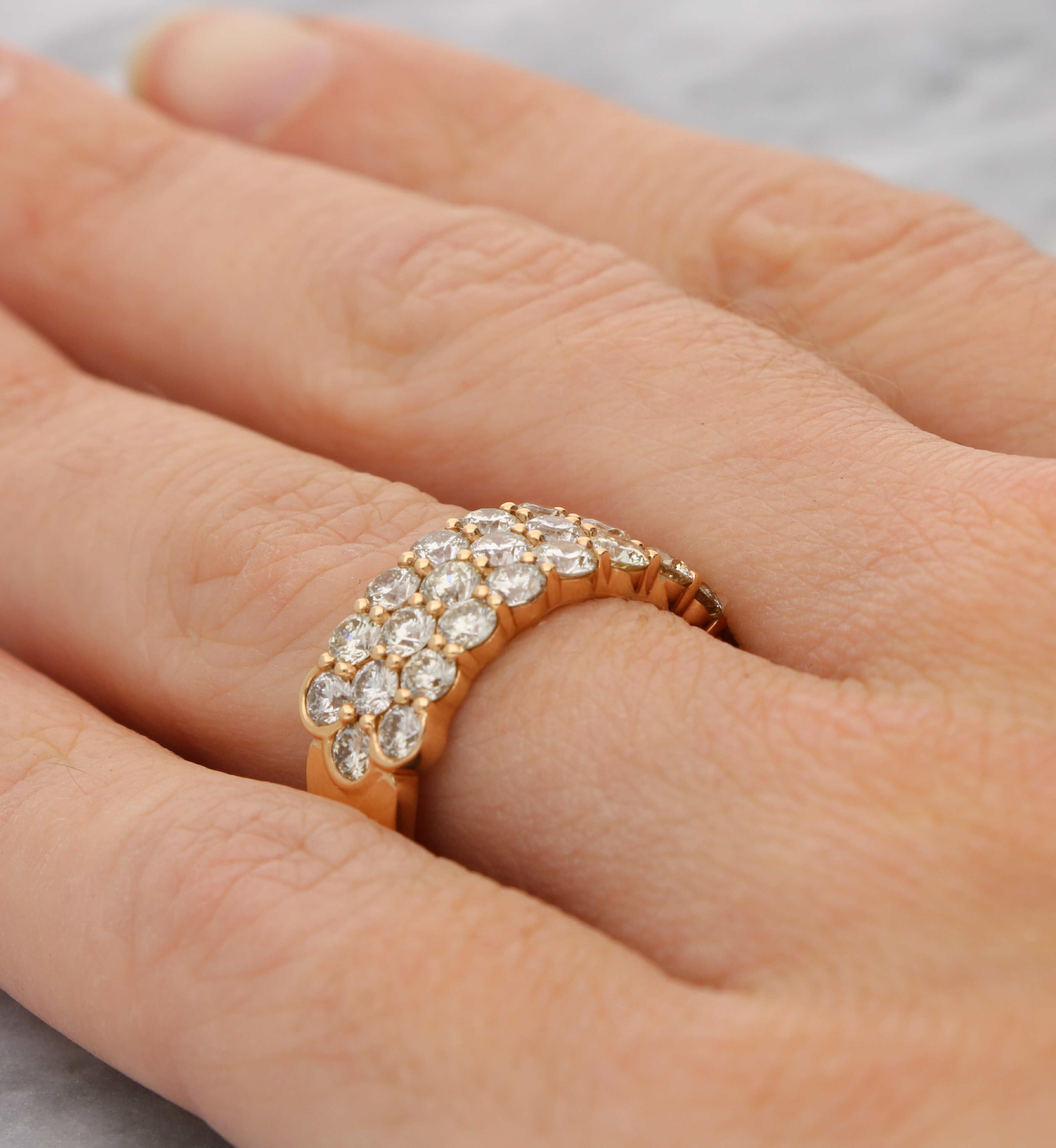 Bague Le Vian en or rose 14ct avec diamants Excellent état - En vente à London, GB