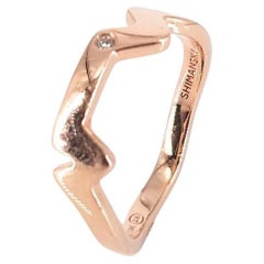 14ct rose gold Table Mountain Ring