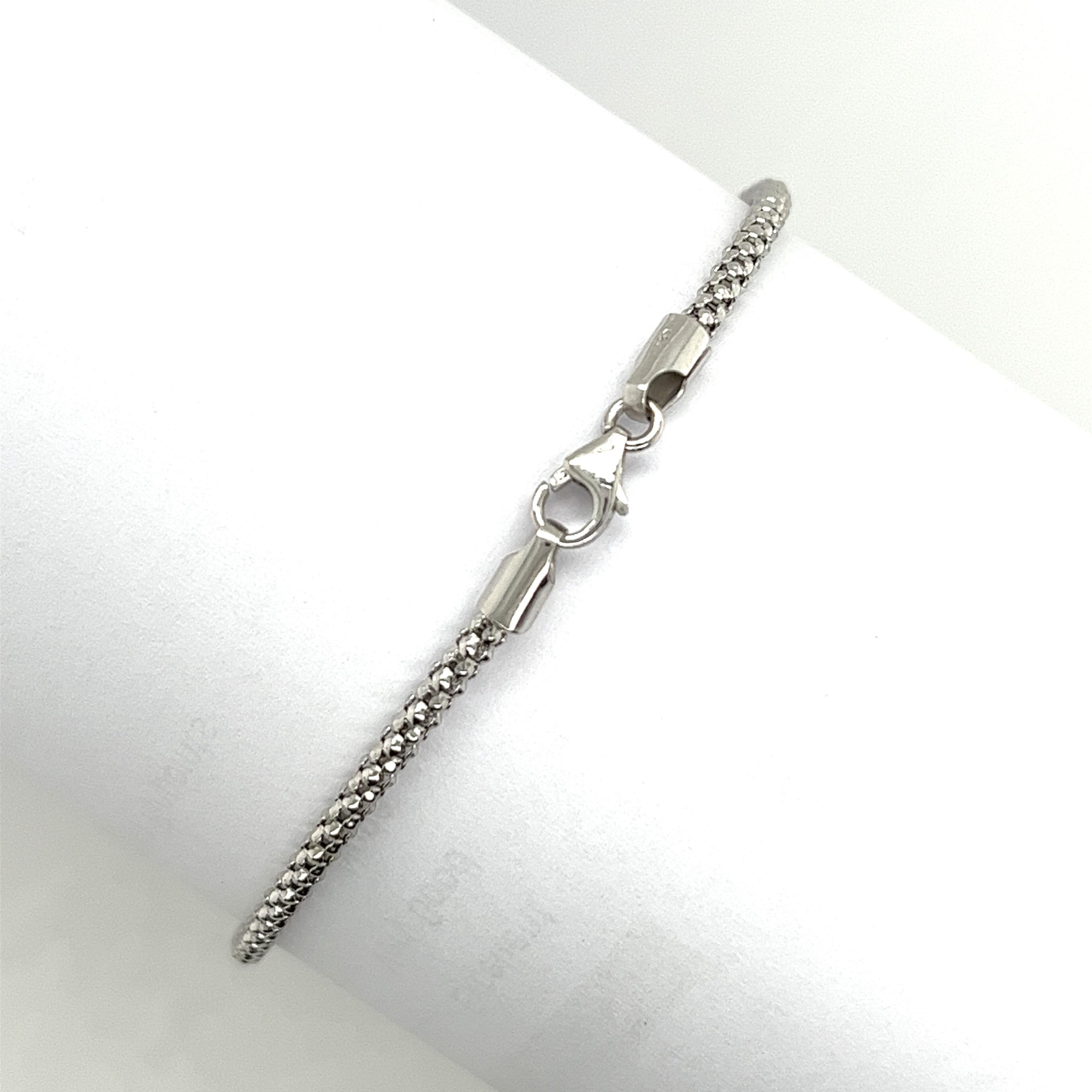 Pulsera de cadena de oro blanco de 14 ct en Nuevo estado para la venta en London, GB