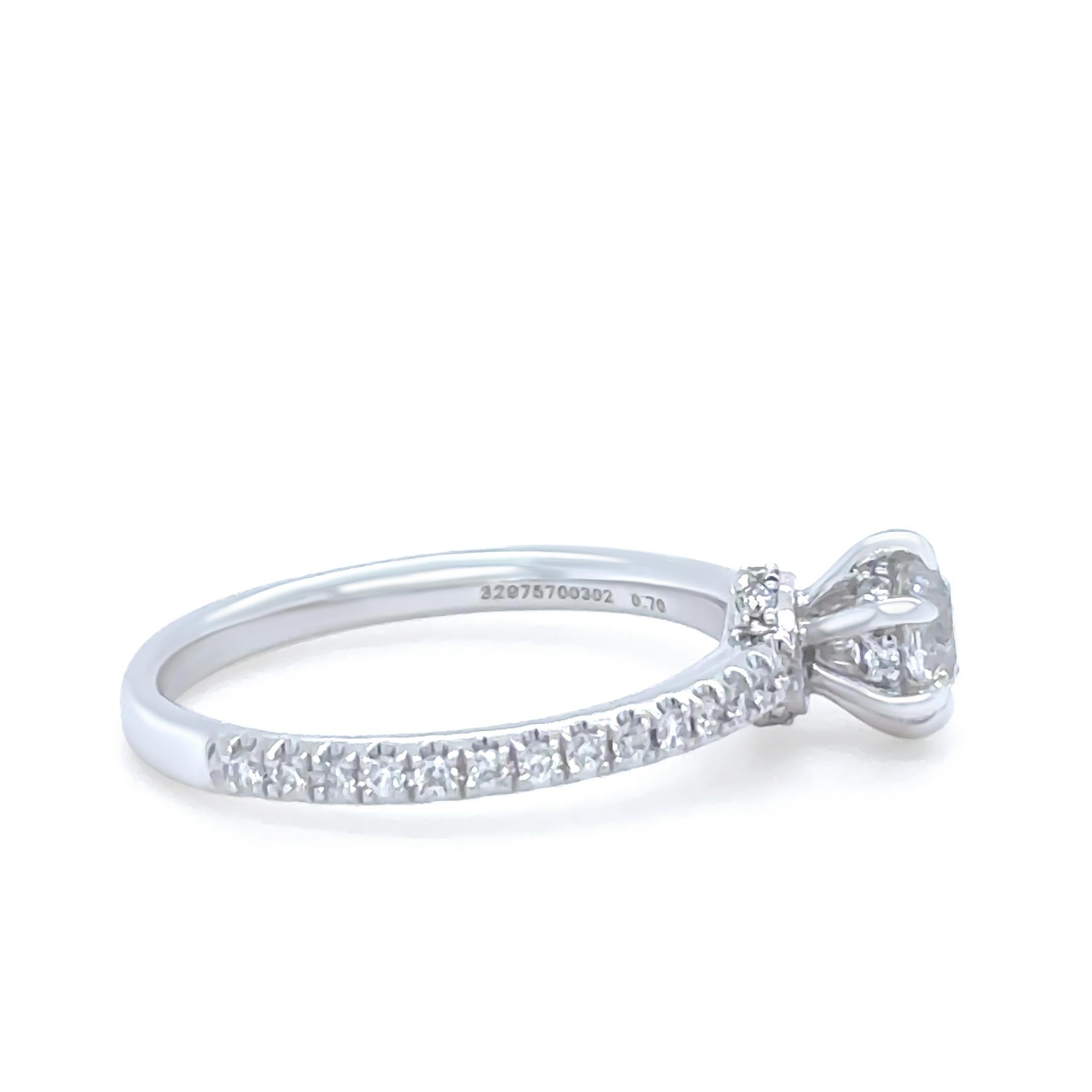 14ct White & Rose Gold Diamond Halo Ring 1.15ct In Excellent Condition For Sale In SYDNEY, NSW