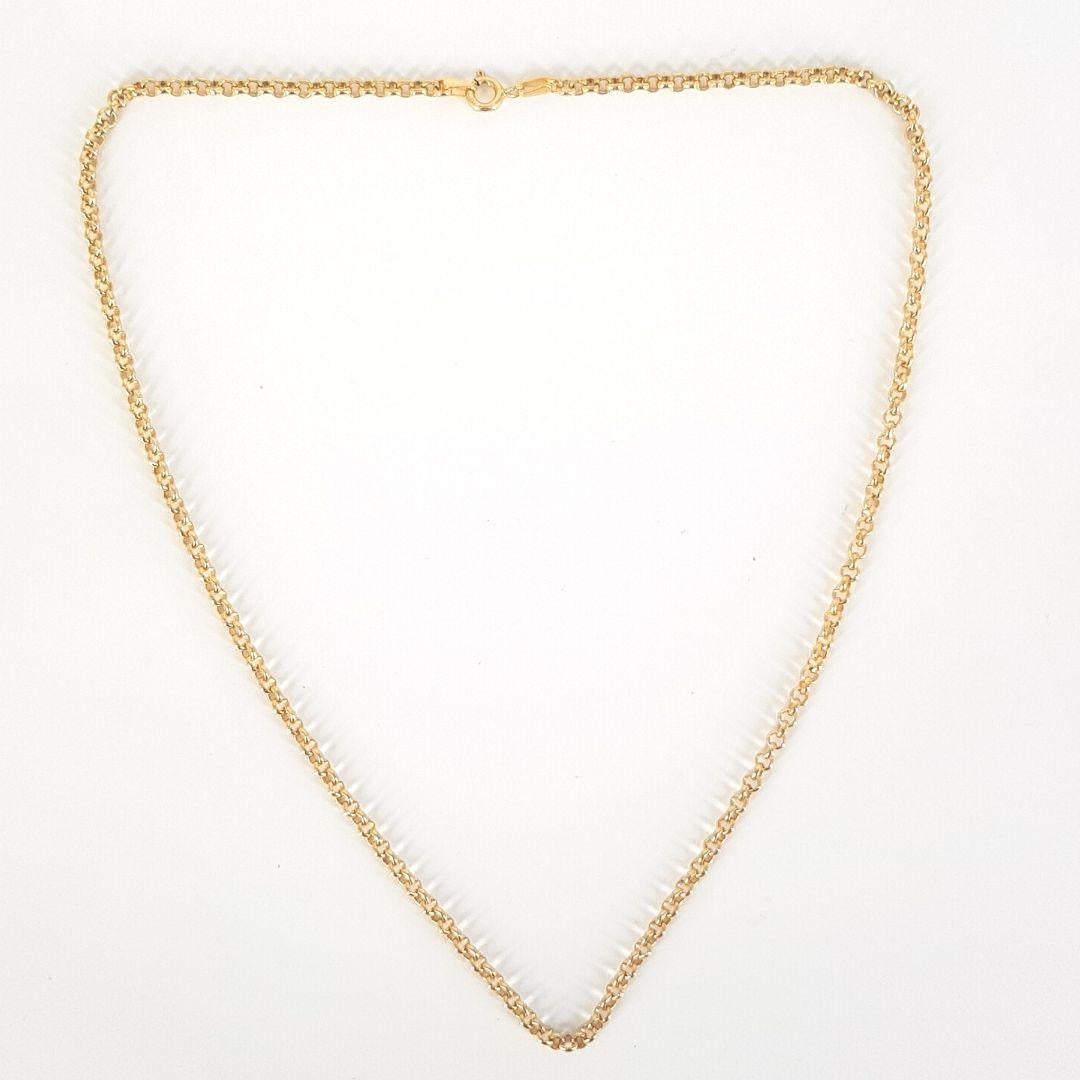 14 carat belcher gold chain