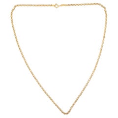 14 Carat Yellow Gold Belcher Link Chain