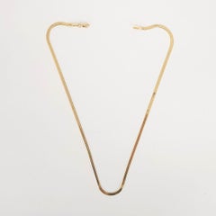 14ct Yellow Gold Herringbone Link Chain