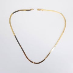 14ct Yellow Gold Herringbone Link Chain