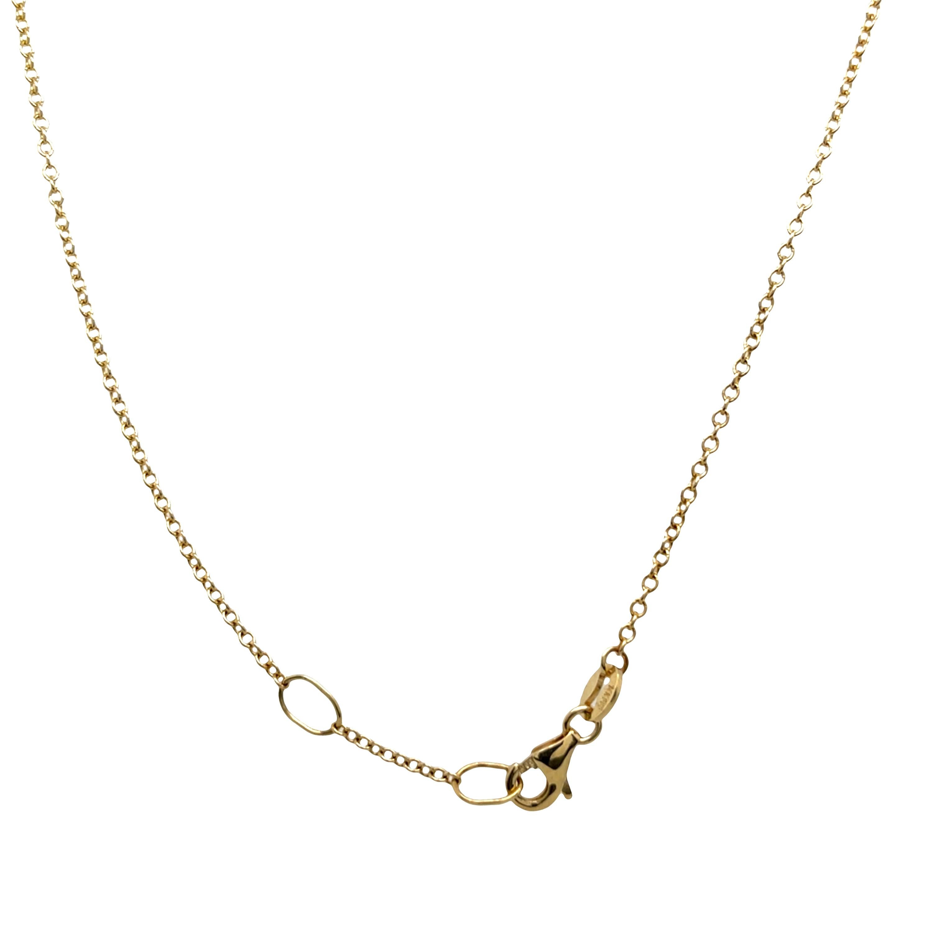 A stunning 14ct yellow gold necklace adorned with a captivating arrangement of natural sapphires,
this necklace exudes timeless elegance and sophistication. 
Perfect for adding a touch of luxury to any outfit or occasion.

Necklace Length: 18