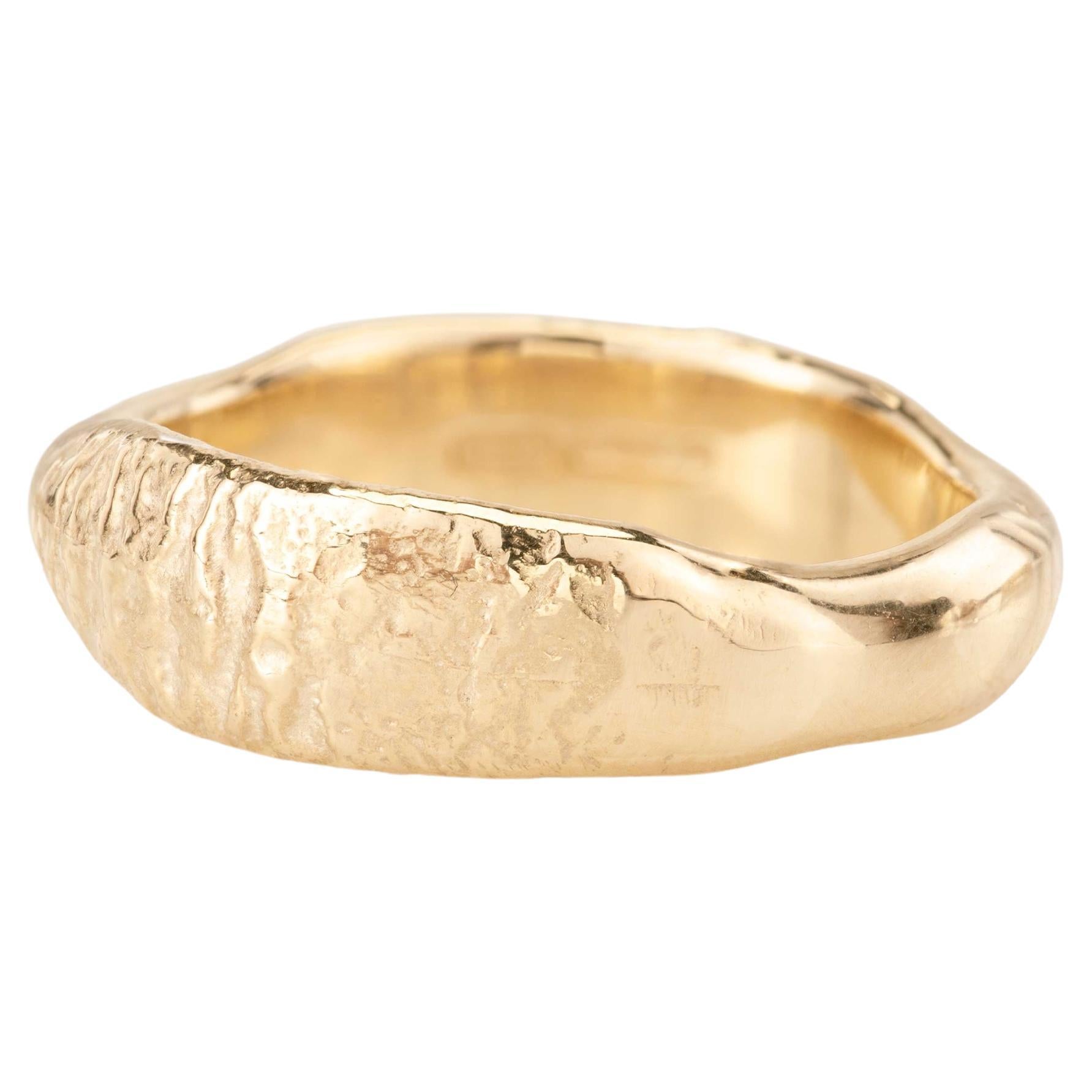 For Sale:  14ct Yellow Gold Pirate Treasure Ring