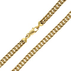 14ct Yellow Gold Round Link Chainmail Necklace 65.60g