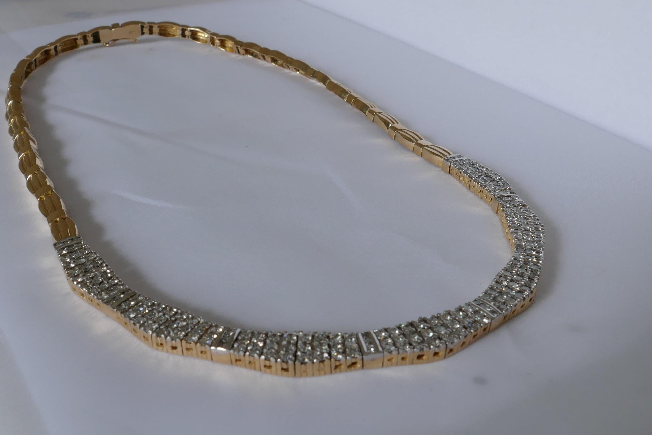 white gold necklace