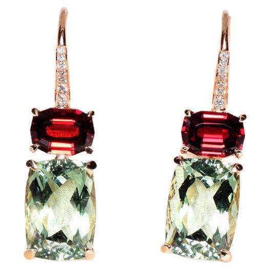 Art Deco Style 14K Gold Diamonds Black Enamel Flat Engraved Jade Drop