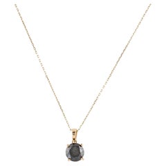 Collar Colgante de Diamantes 14K 1.88ct   Brillante redondo