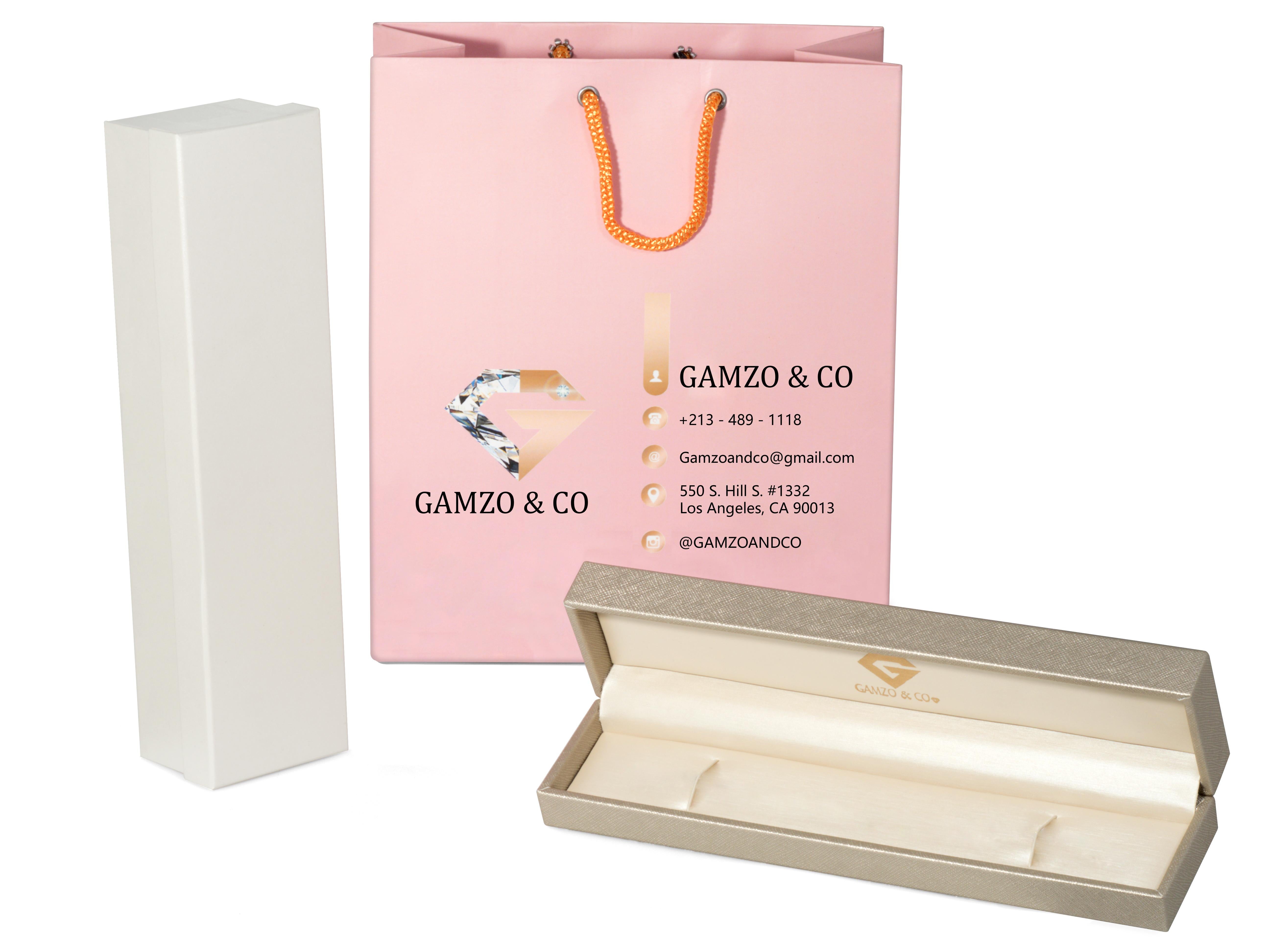 Bracciale tennis con diamanti tondi in oro rosa 14K da 2 carati In condizioni Nuovo in vendita a Los Angeles, CA
