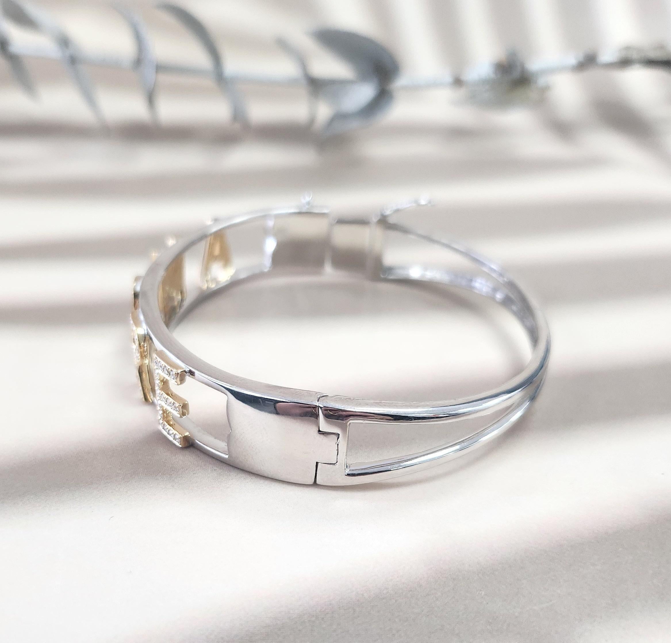 Brazalete de diamantes 