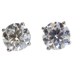 14K 4 CTTW Diamond Studs