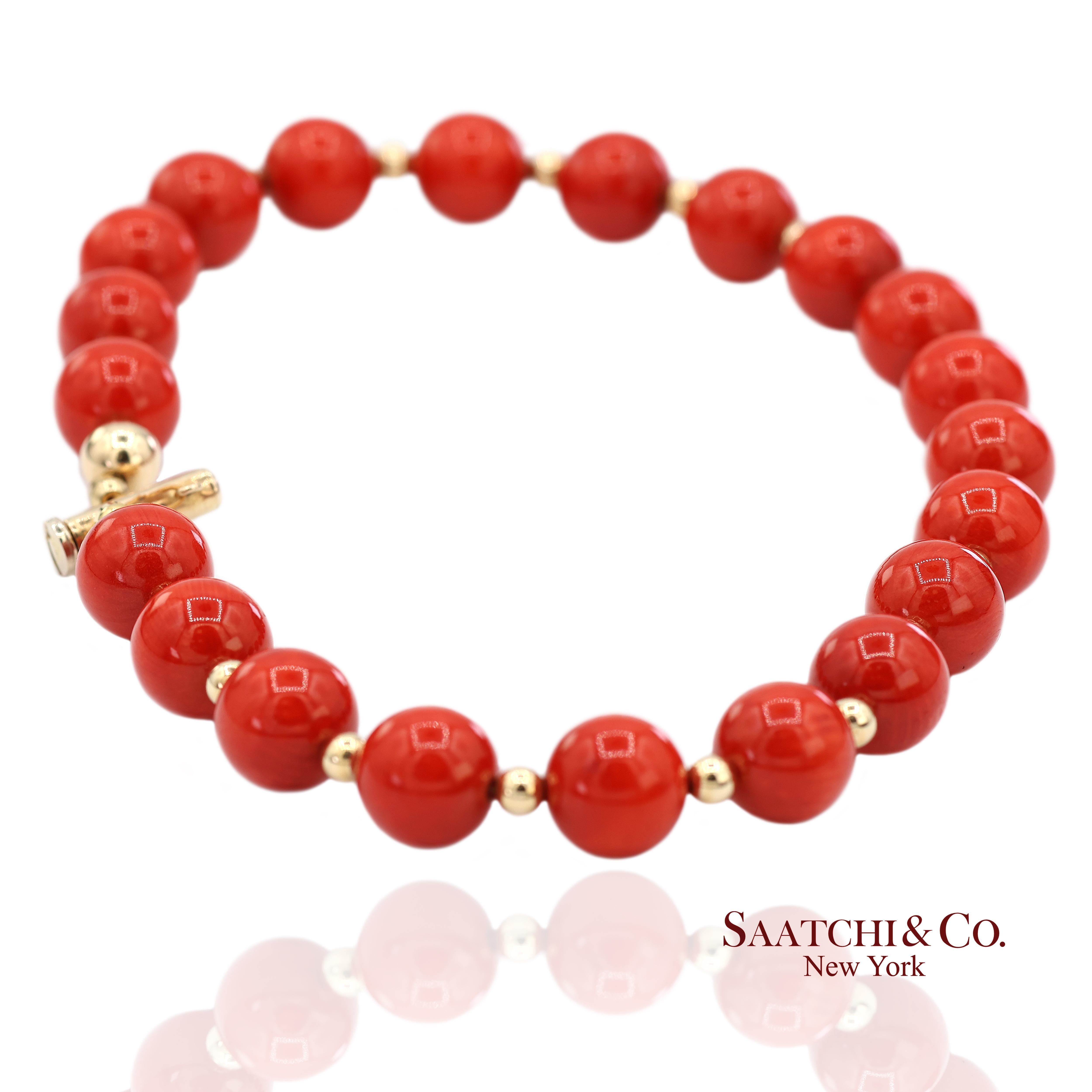 Collier de corail en or jaune 14k

Type de métal : Or jaune massif 14k
Poids total de l'article : 48,0 grammes
Longueur : 13.0 in
Largeur : 13.0 mm
Hauteur : 13,0 mm
De grande taille : Oui

Matière du bracelet : Corail
Taille de chaque pierre : 12