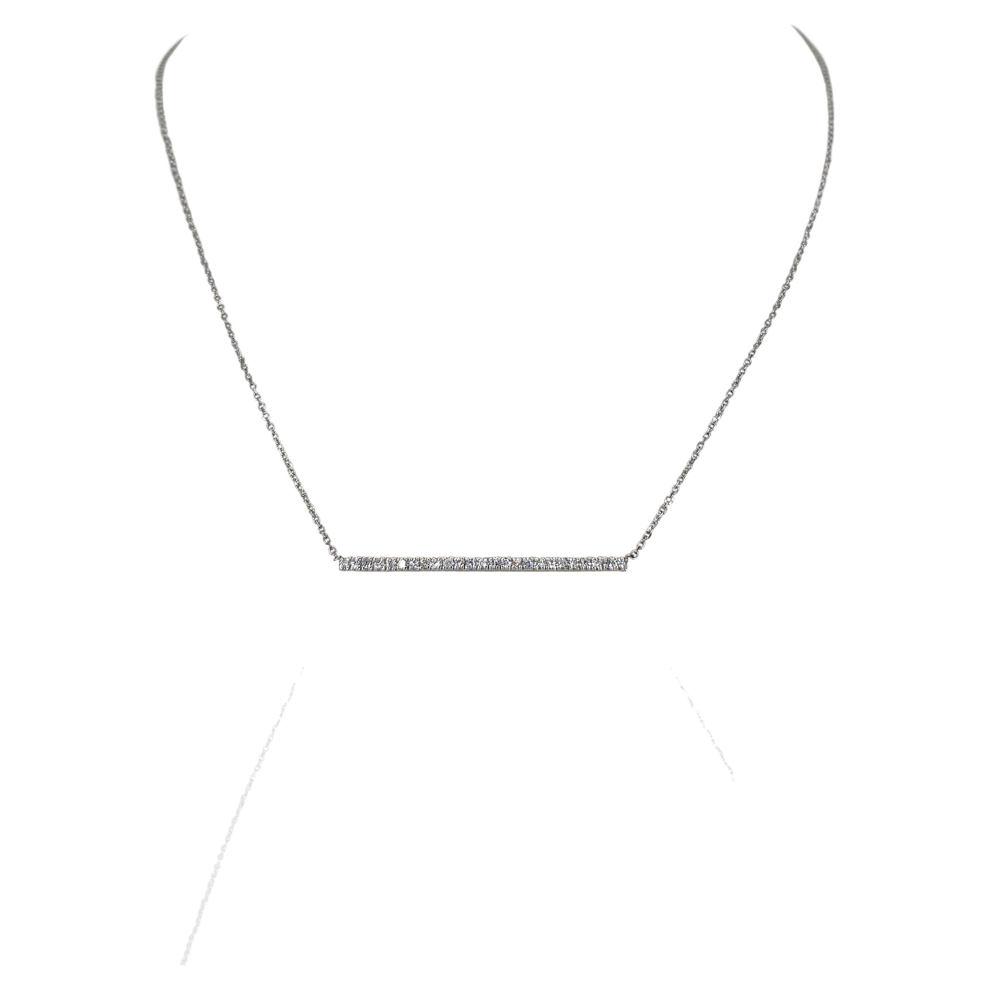 Oro Blanco 14K 585 - Diamante Natural VVS: Impresionante Colgante Con Cadena