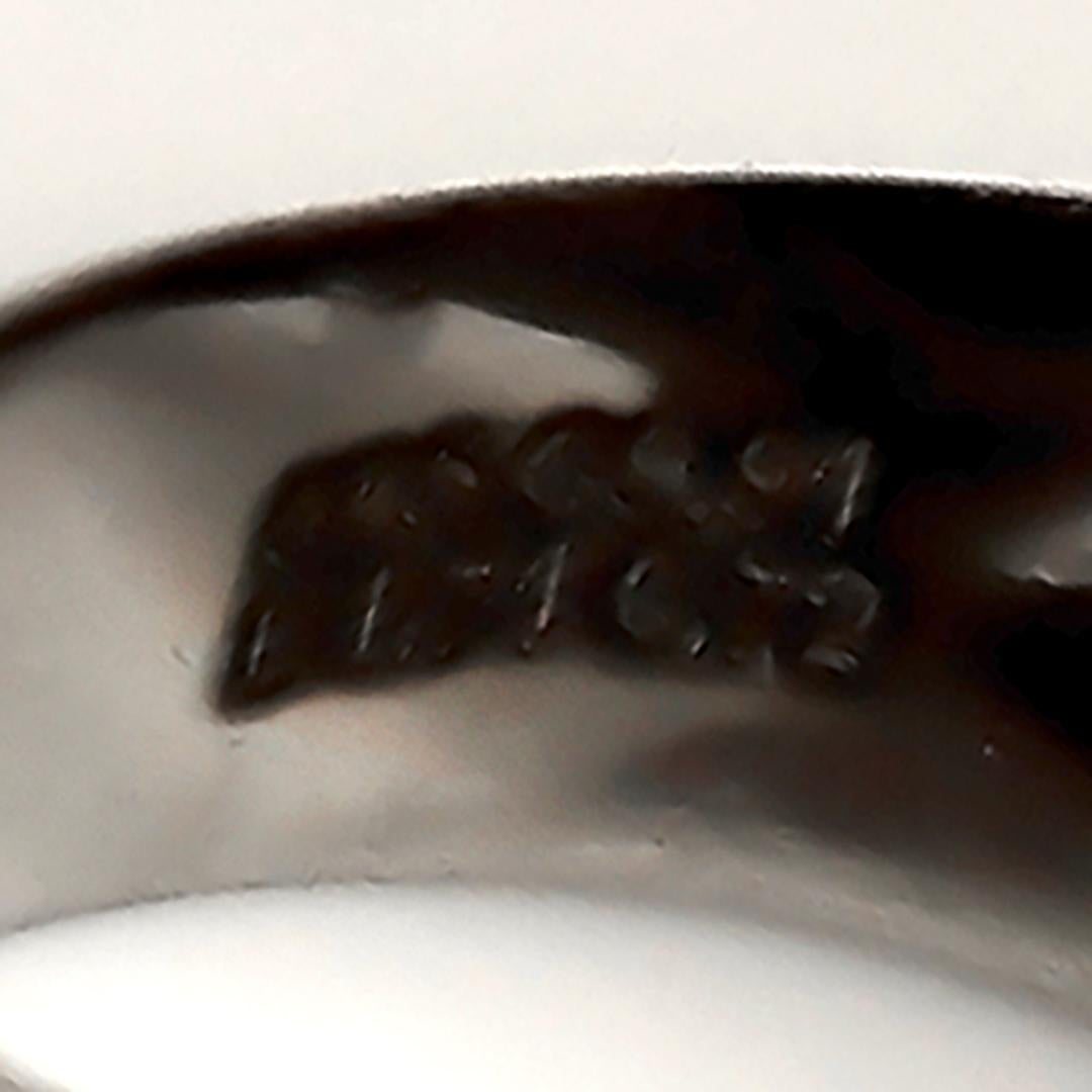 14K 9.91 ct  Natürliche Farben spielender schwarzer Opal-Diamanten-Cocktailring im Angebot 2