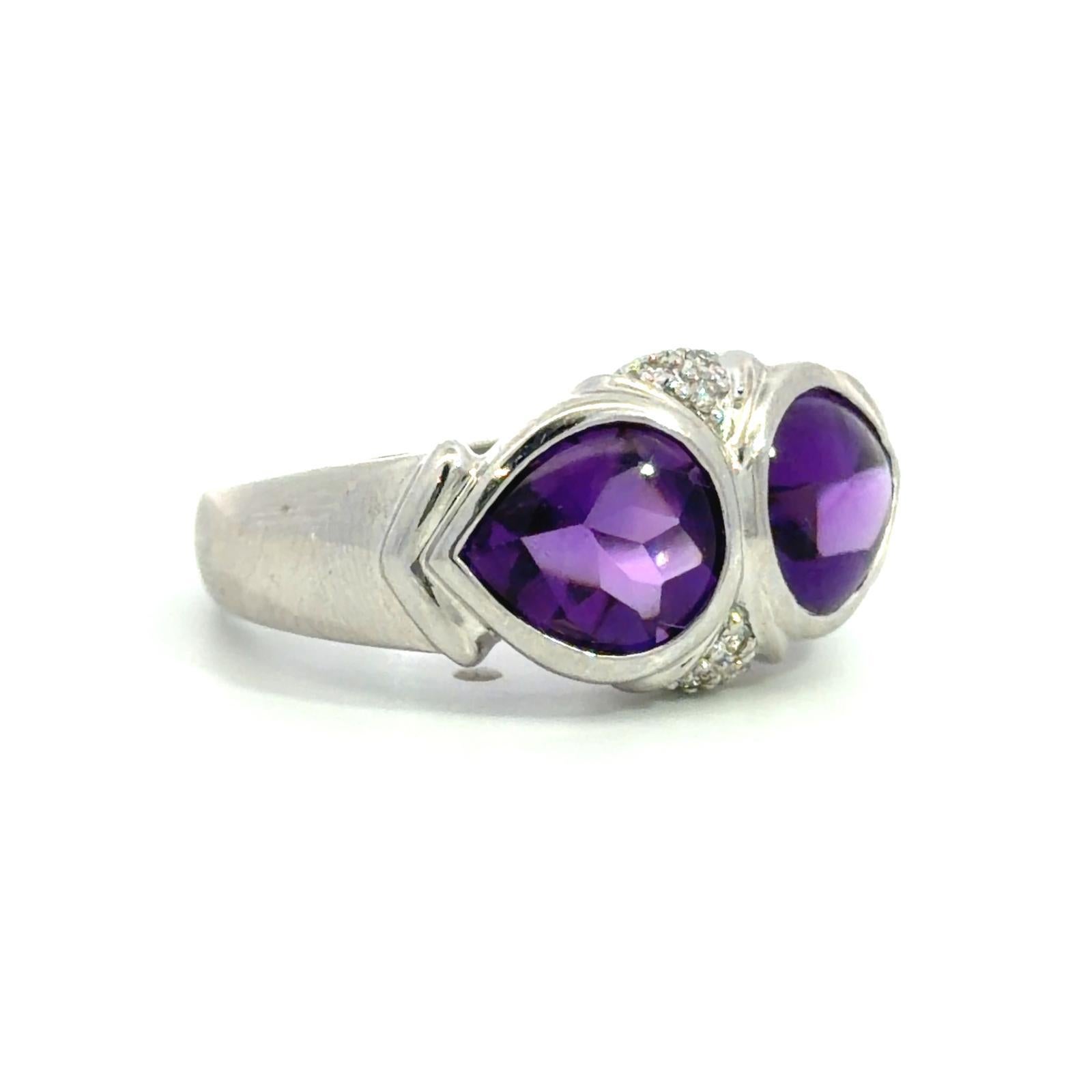 14k Amethyst Ring - image 3