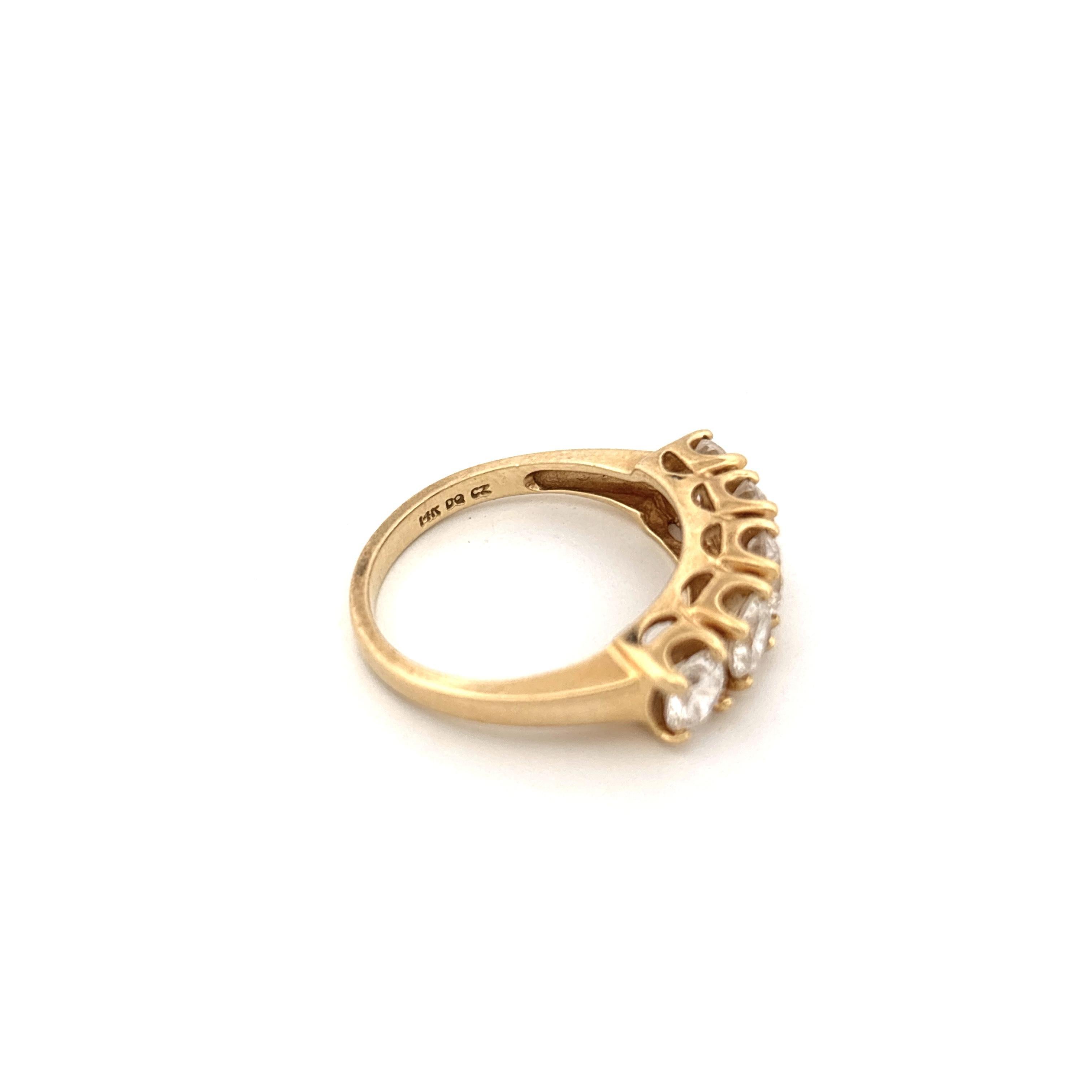 14k Band Ring - image 2