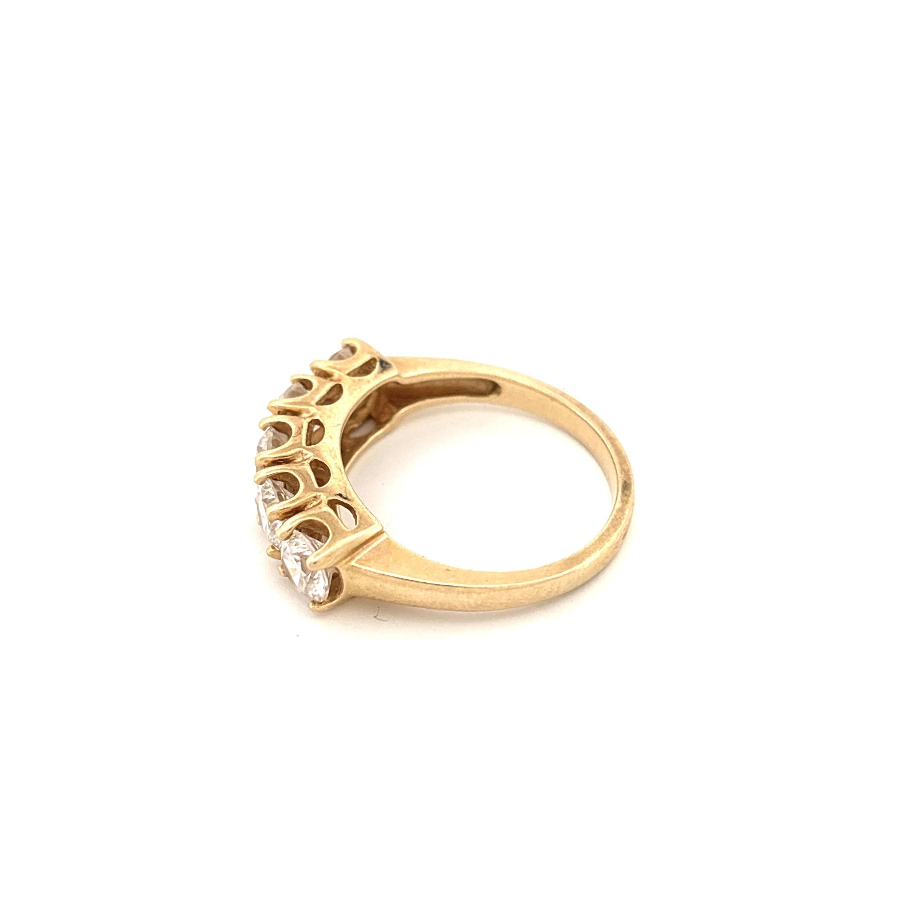 14k Band Ring - image 6