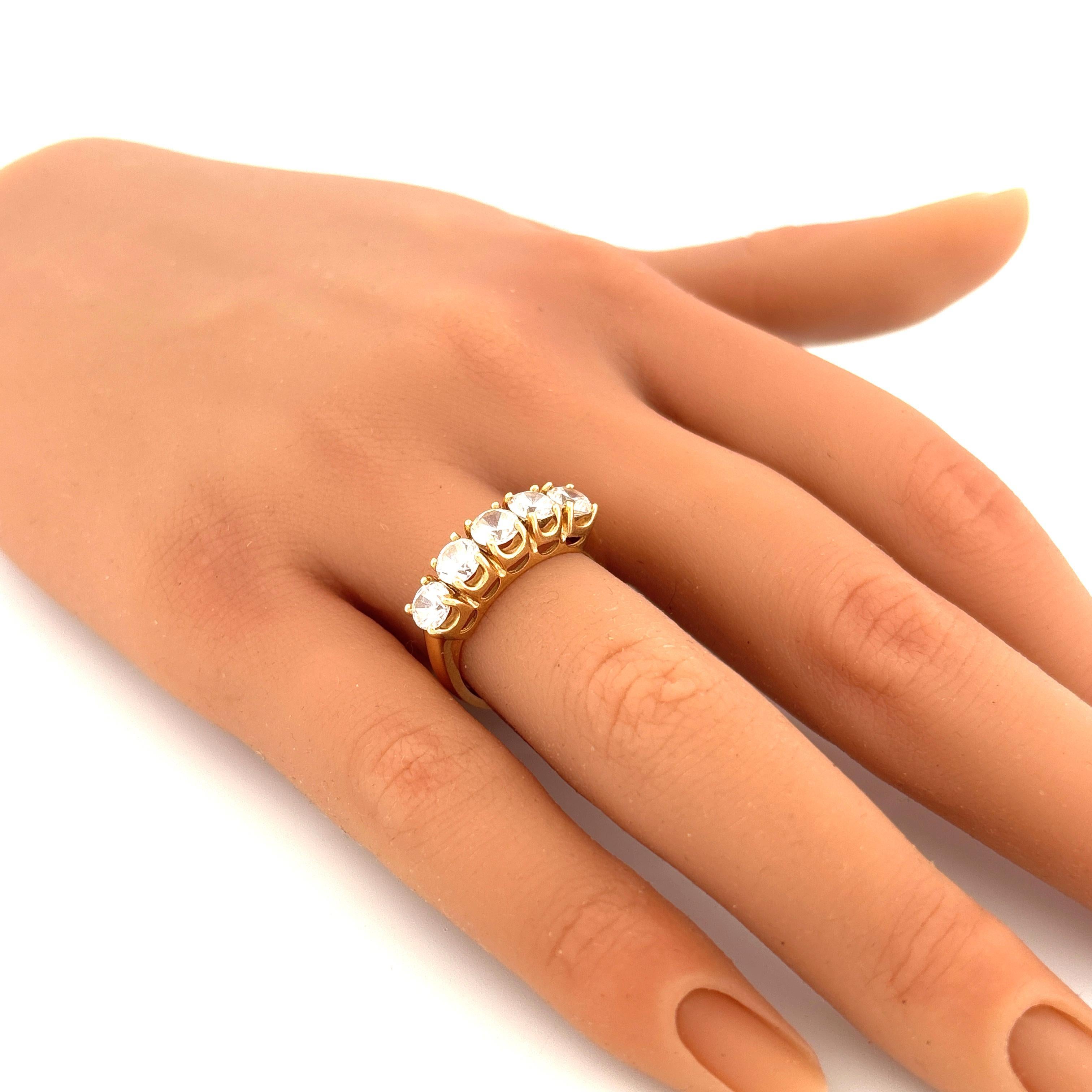 14k Band Ring - image 9