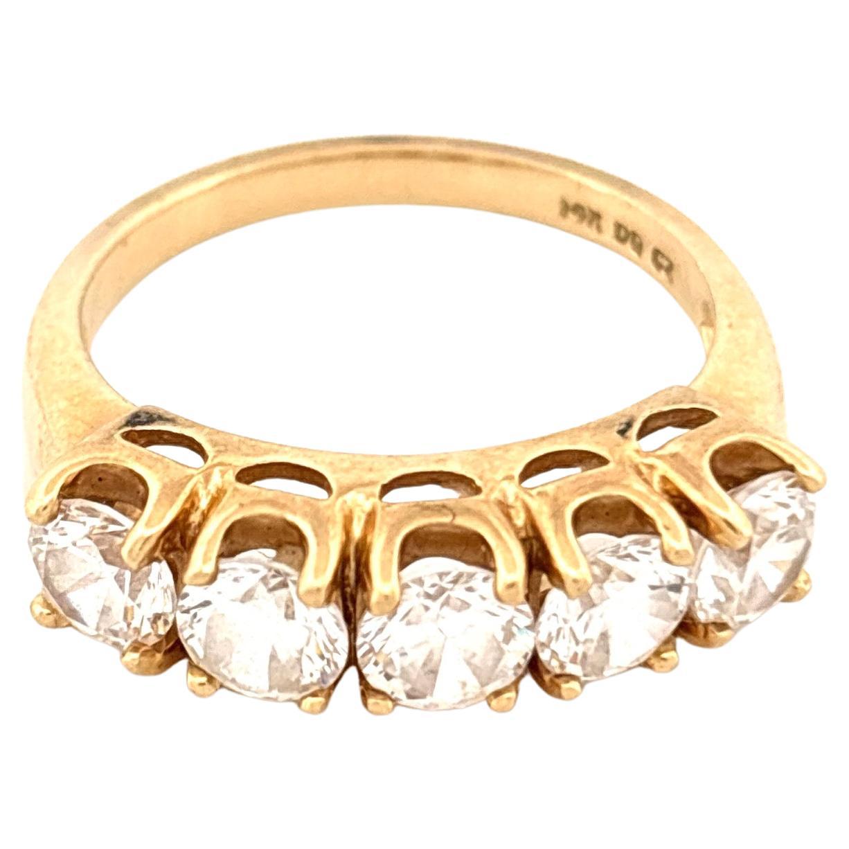 14k Band Ring - image 1