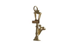 14K Bourbon Street and Canal Street Corner Sign Charm #25215