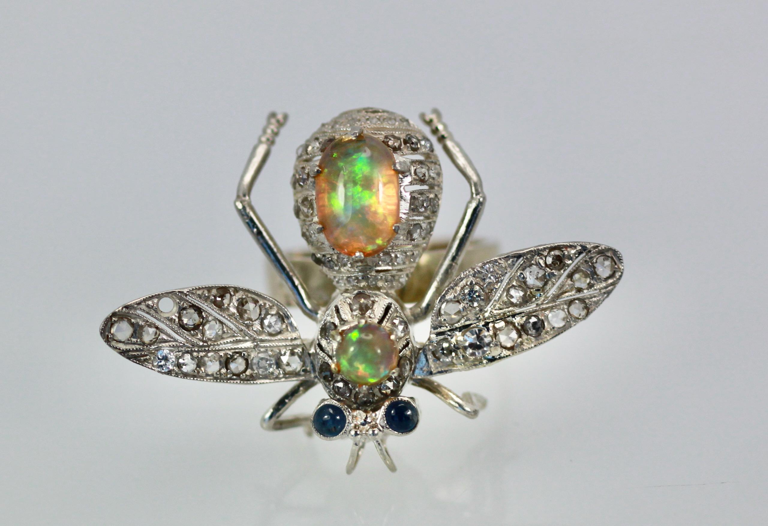 butterfly wing opal
