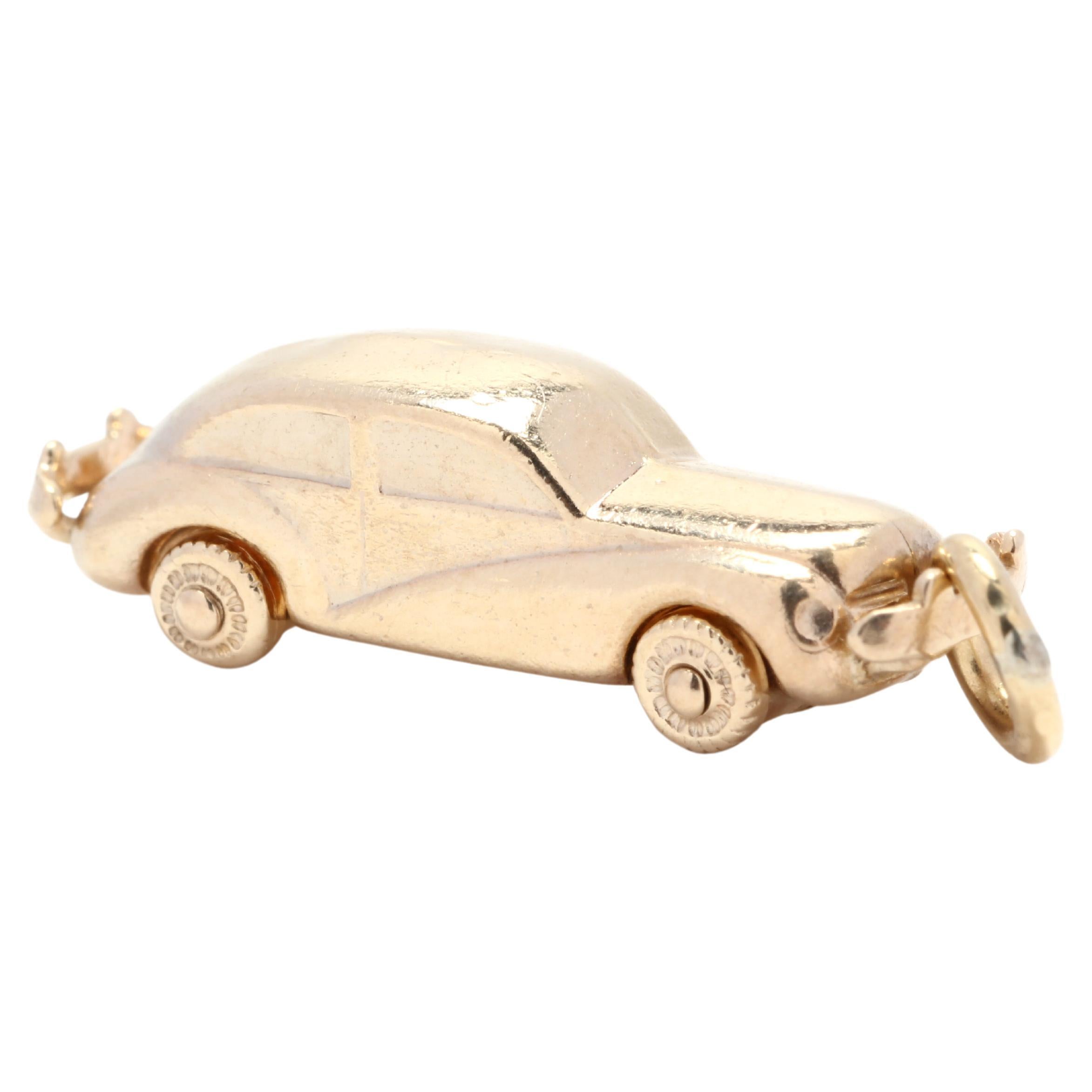 14K Car Charm