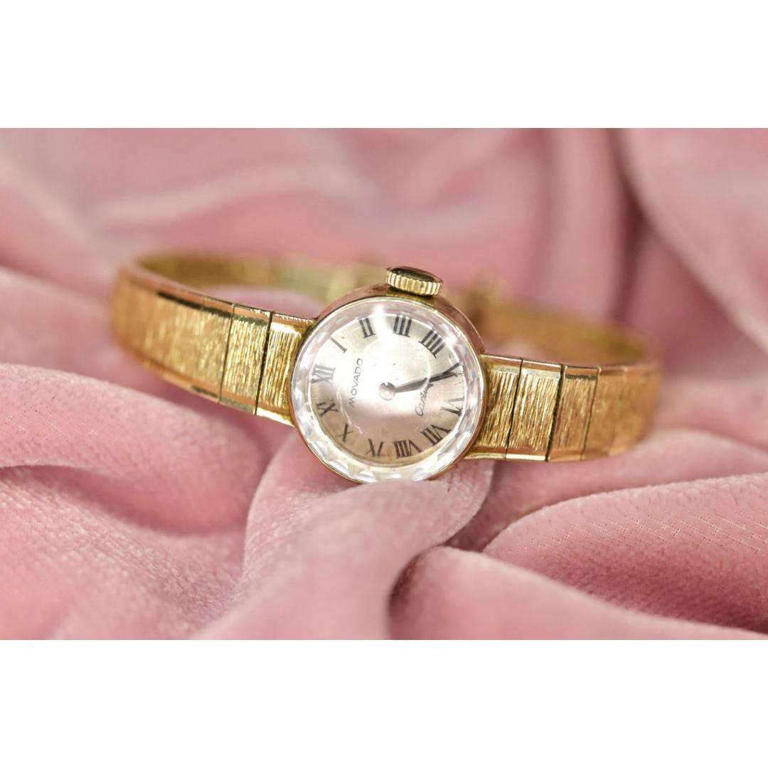 Vintage from the 1950s
Band Material: Gold
Materials: Gold
Power: Mechanical

Readout: Analog

EXTREMELY RARE Cartier and Movado 14k Watch. Movement is 17J Movado. The case is 14k Yellow Gold with 14k yellow gold band

Condition - Watch is vintage.
