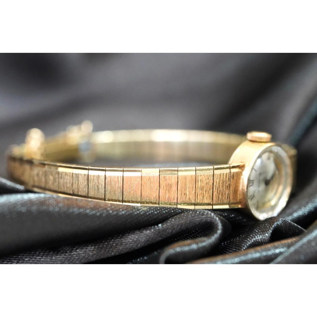 14k CARTIER x MOVADO mechanical watch. 14k Ladies Wristwatch. For Sale 1