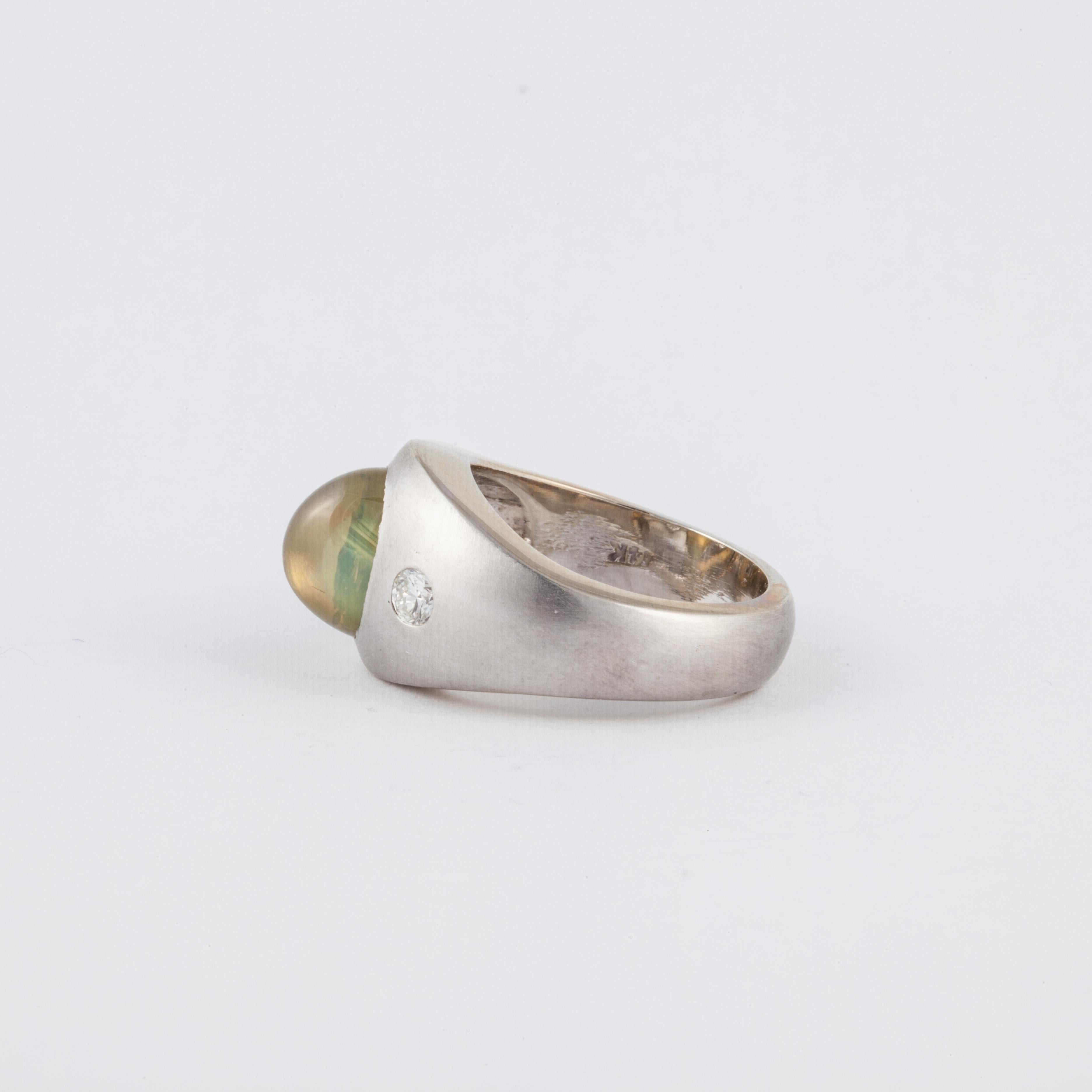 vintage cats eye ring