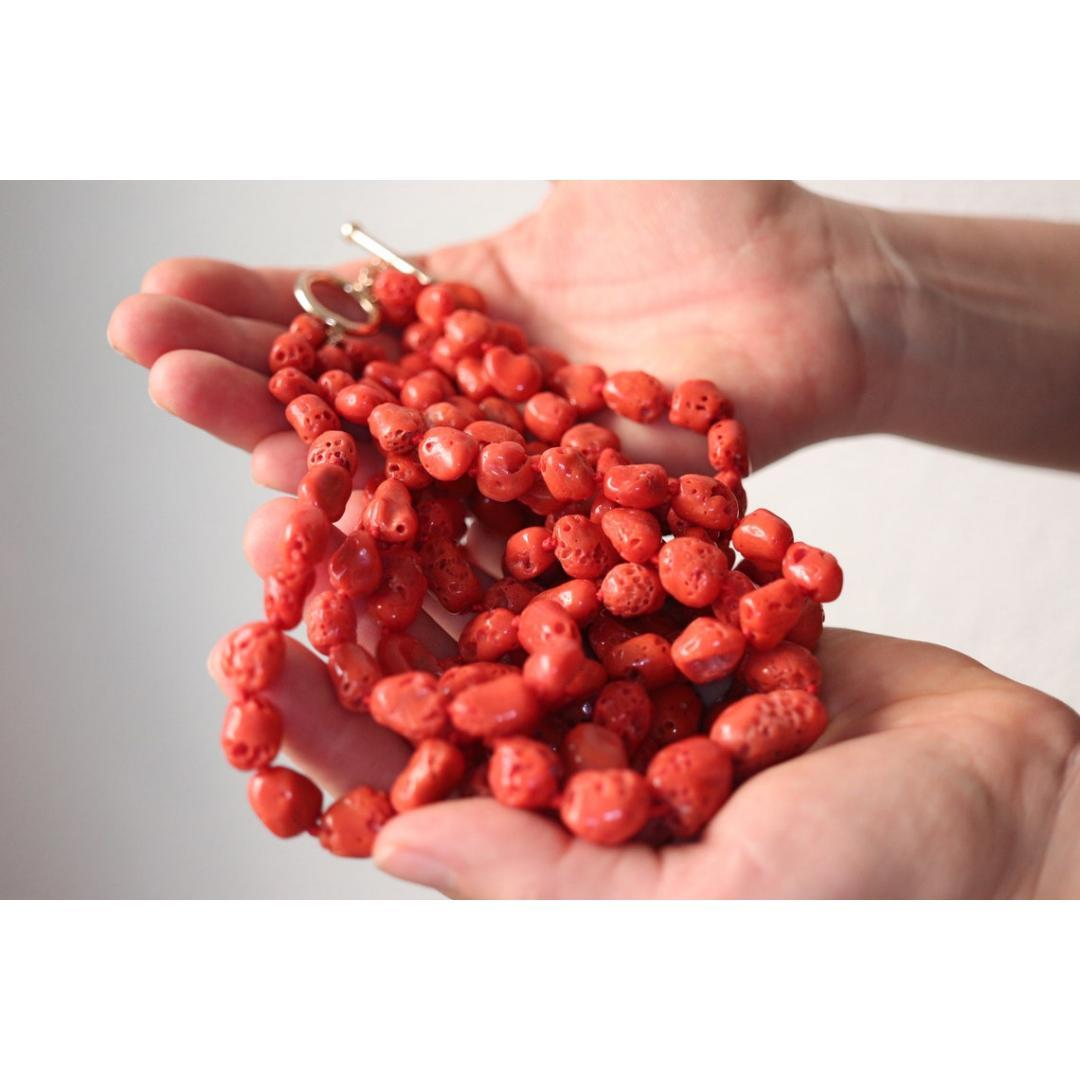 collana corallo grezzo
