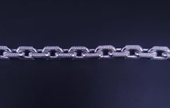 14KW Armband Manschette 8 Zoll Diamanten