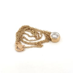 14K Diamond Necklace